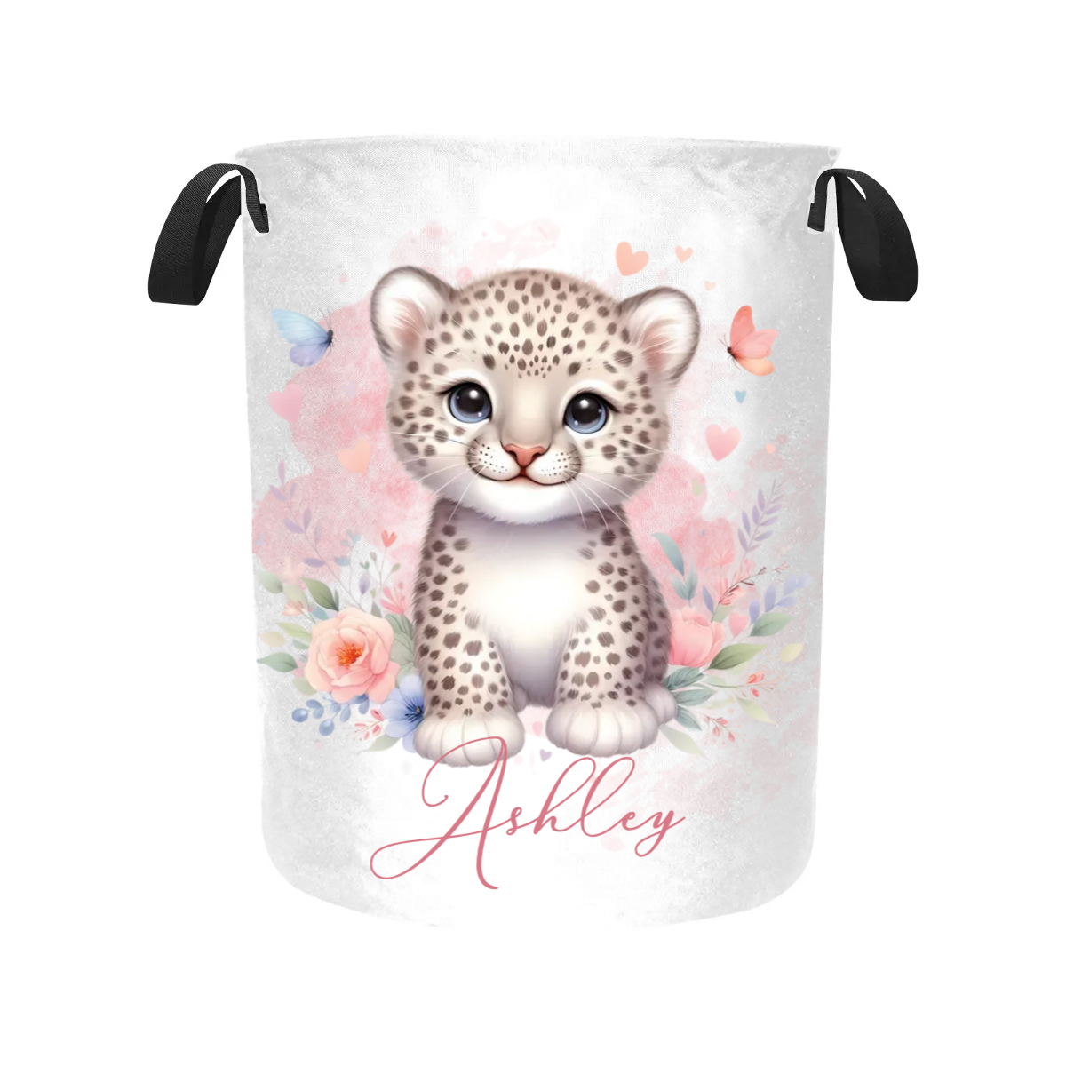 Laundry Basket Personalised Cheetah