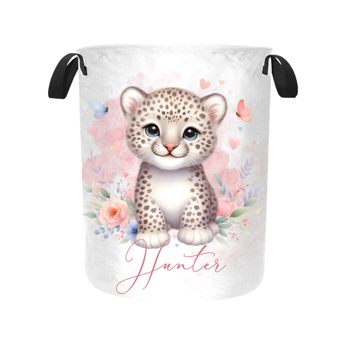 Laundry Basket Personalised Cheetah