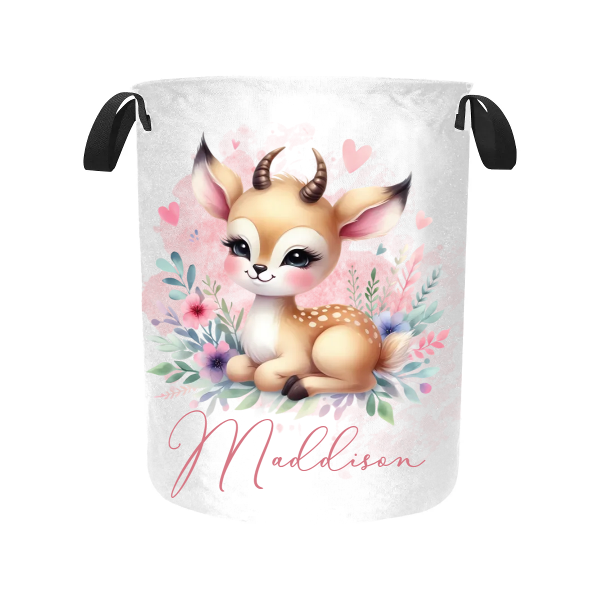 Laundry Basket Personalised Deer