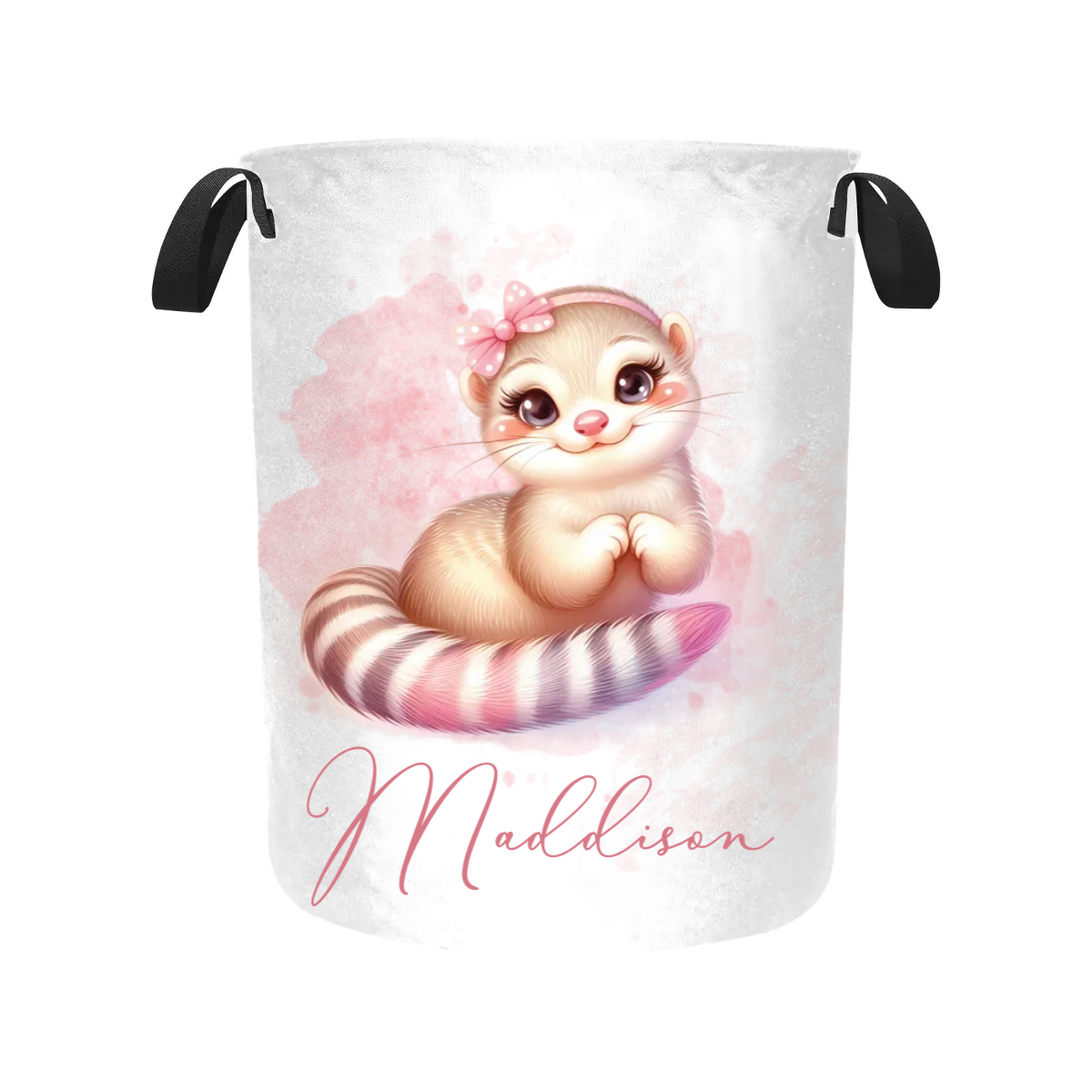 Laundry Basket Personalised Meerkat