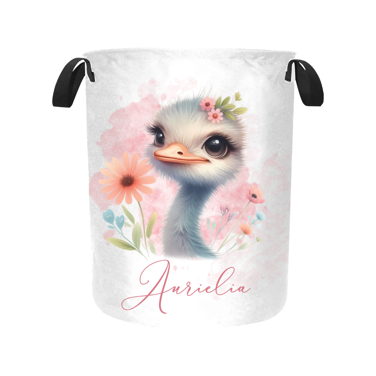 Laundry Basket Ostrich Personalised