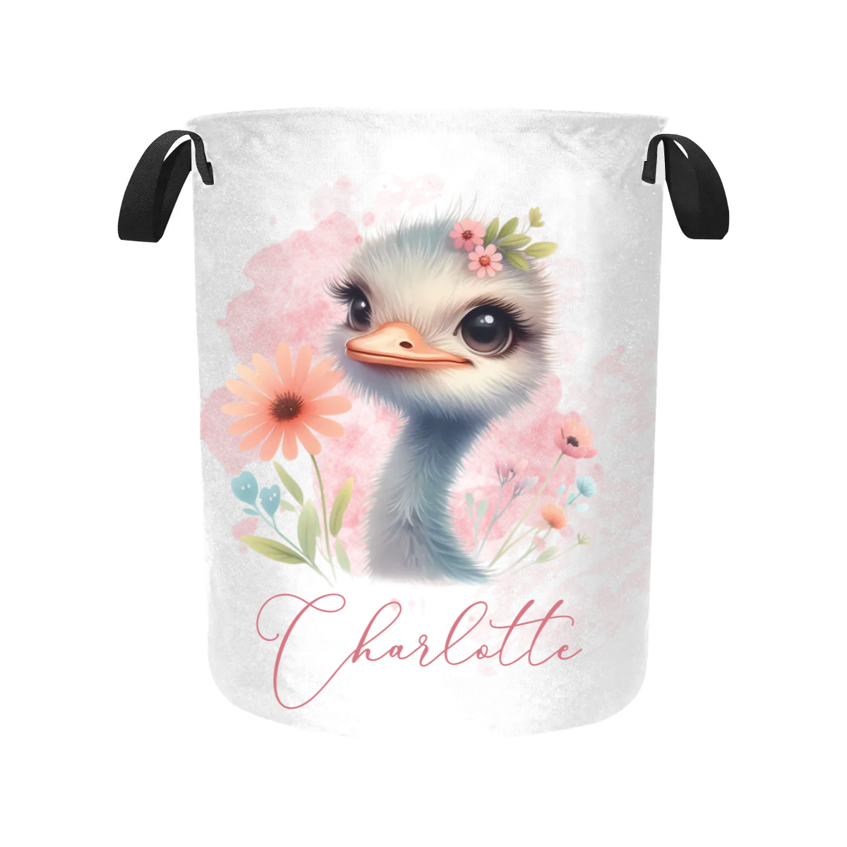 Laundry Basket Ostrich Personalised