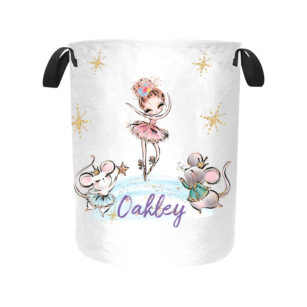 Laundry Basket Personalised Ballerina