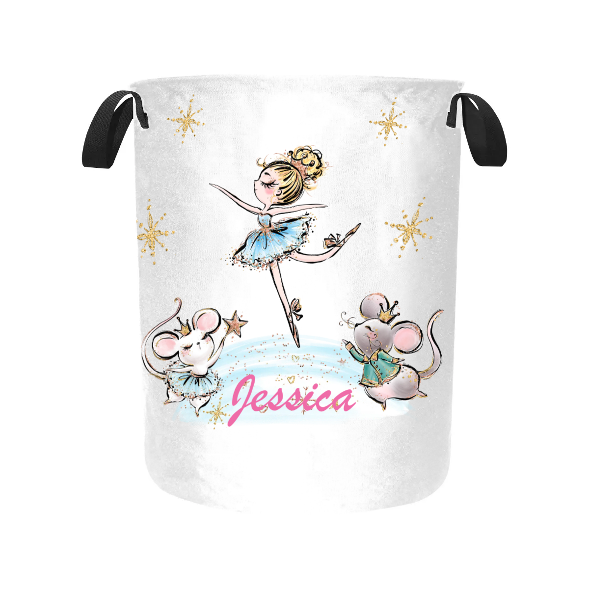 Laundry Basket Personalised Ballerina