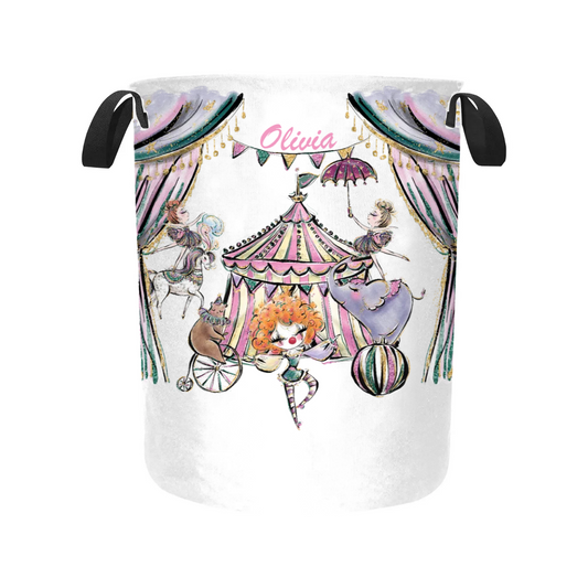 Laundry Basket Personalised Circus