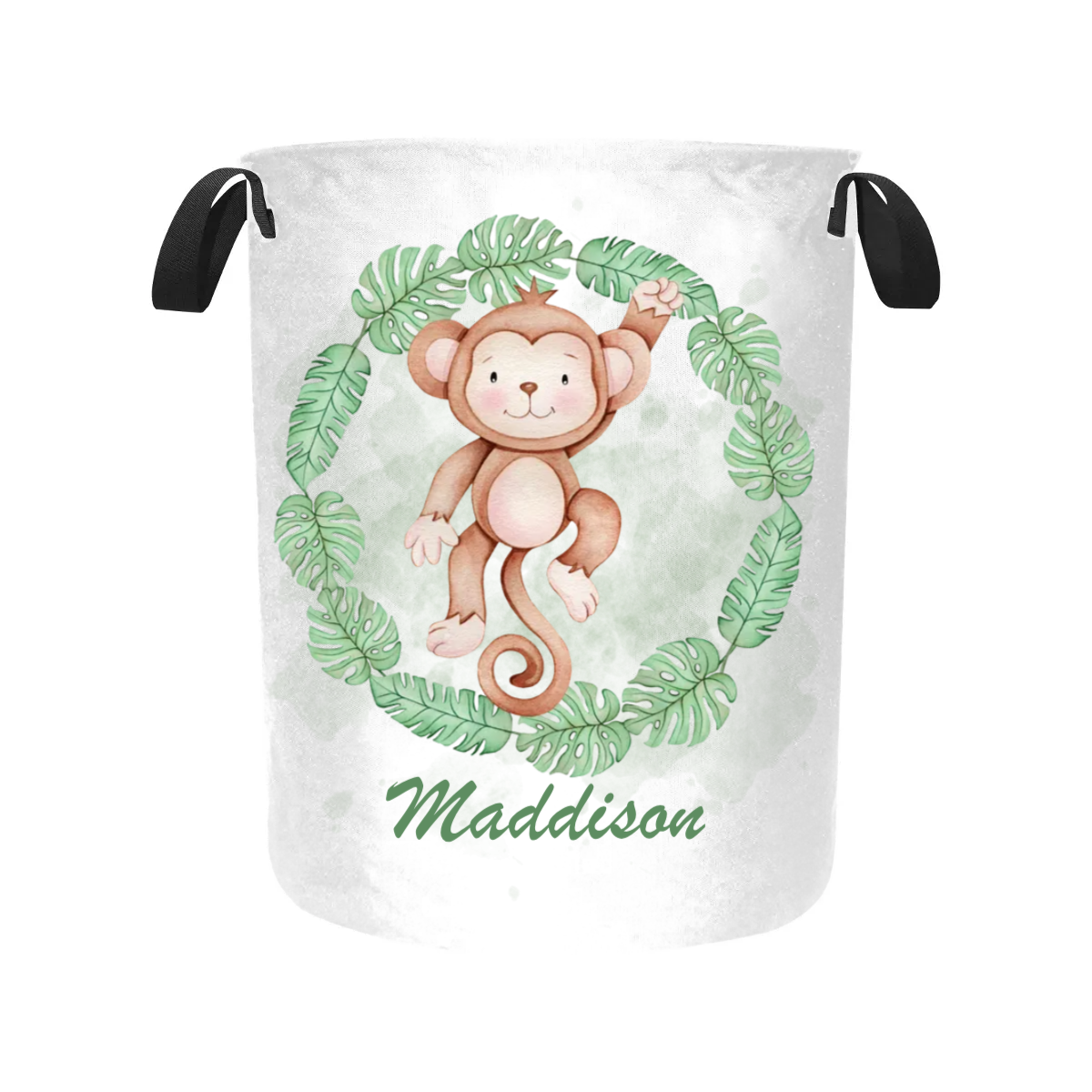 Laundry Basket Personalised Safari Animals