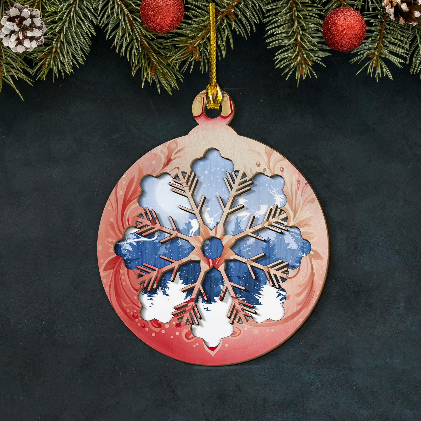 Personalised Bauble Ornament