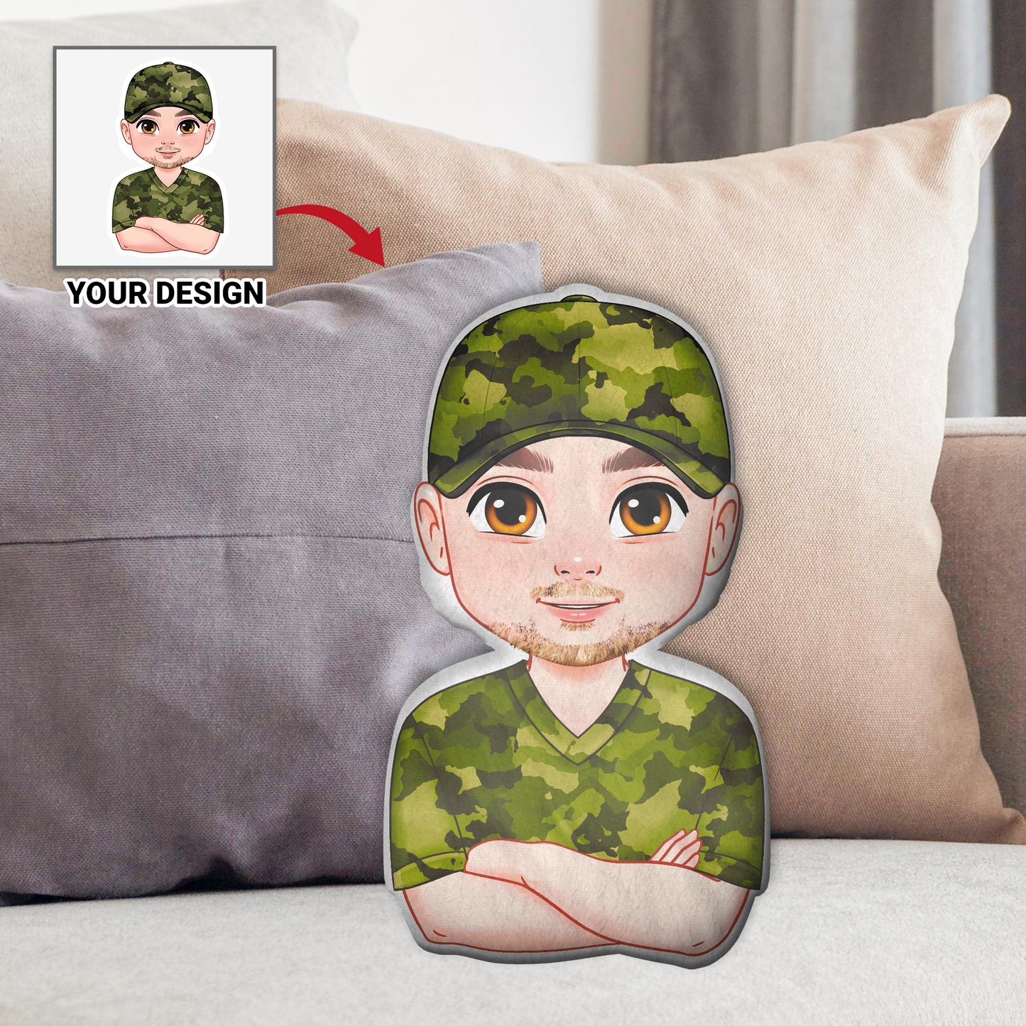 Personalised Custom Shape Dad pillow, custom Dad pillow, personalised pillow, custom shaped pillow