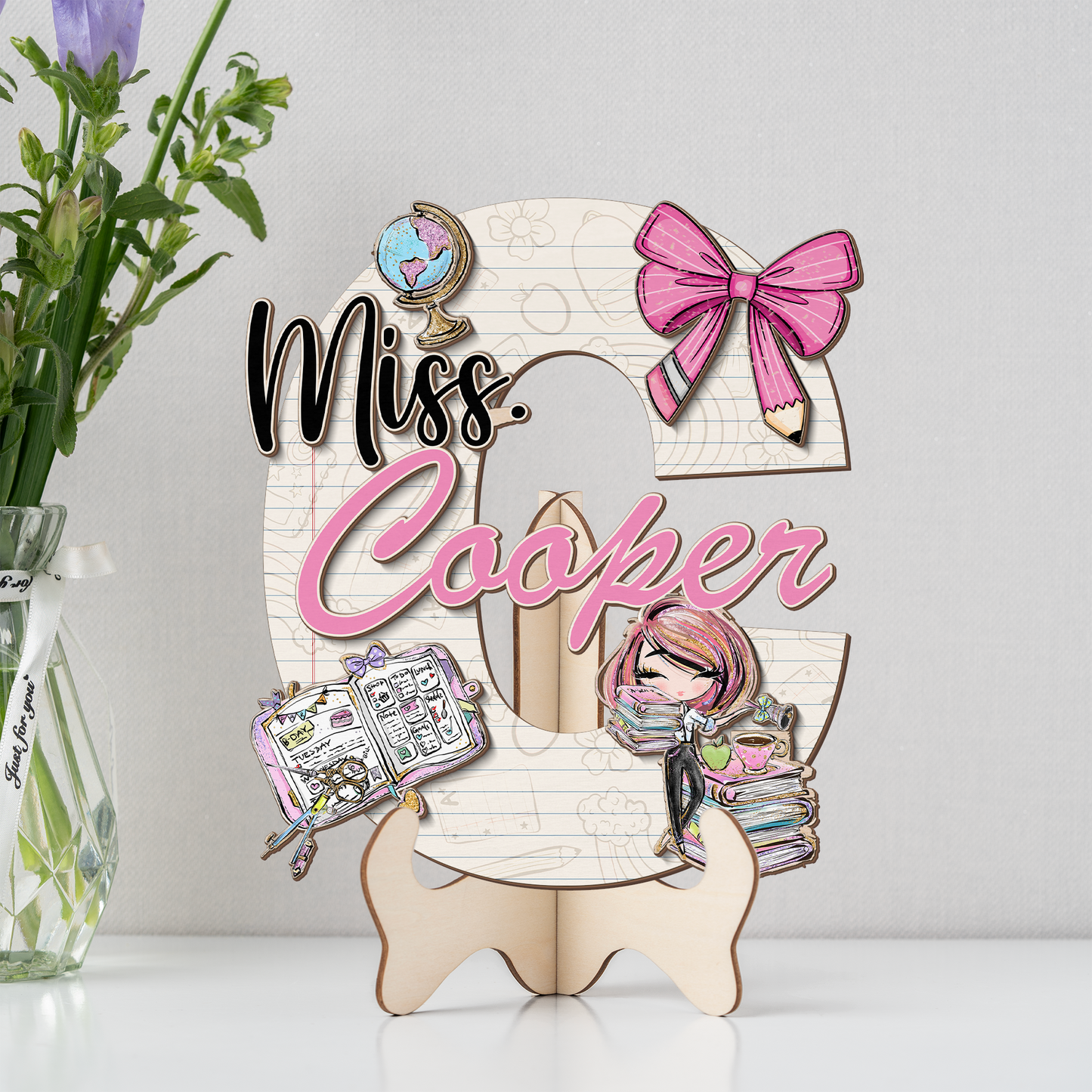 Teacher Letter Sign Letter Miss C