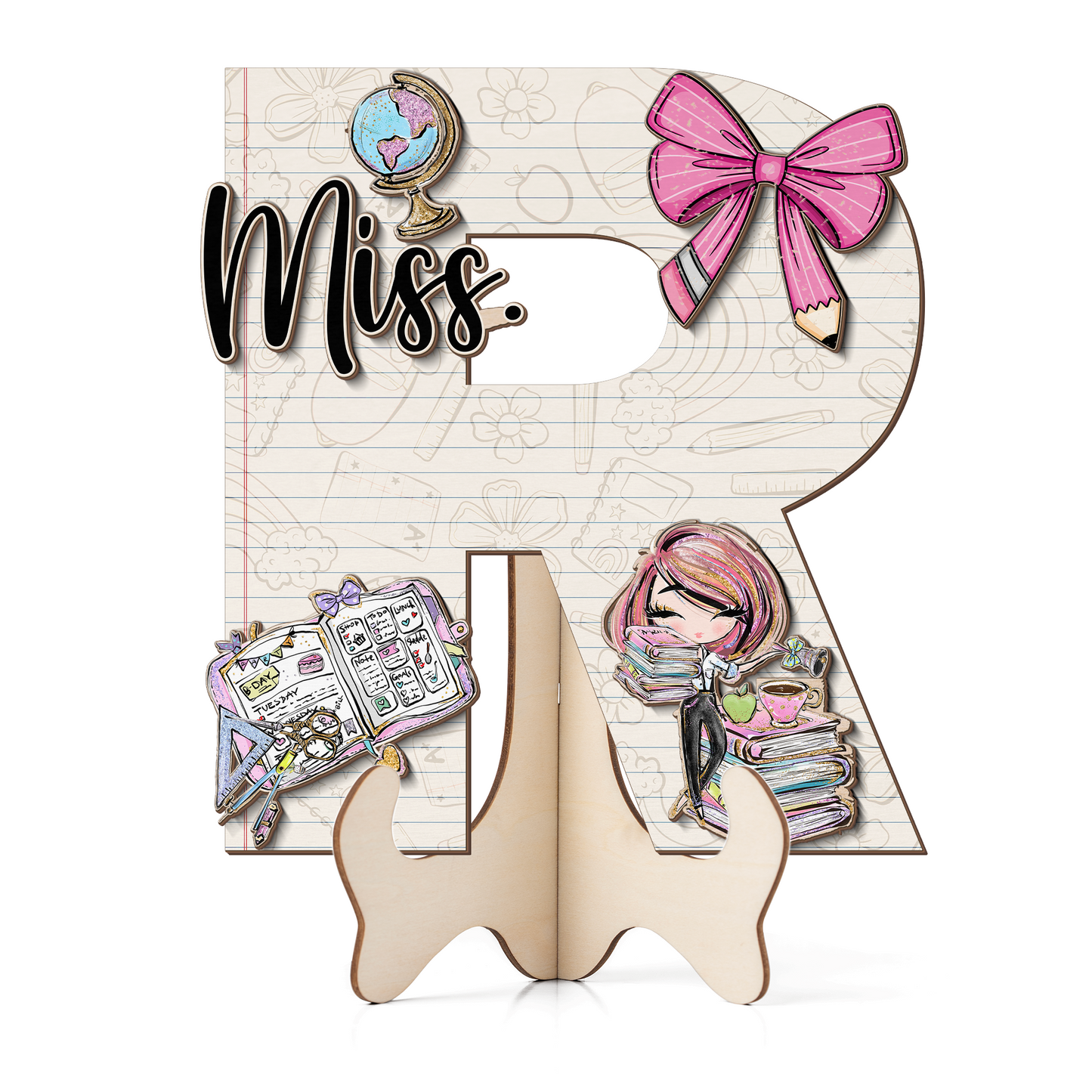 Teacher Letter Sign Letter Miss R