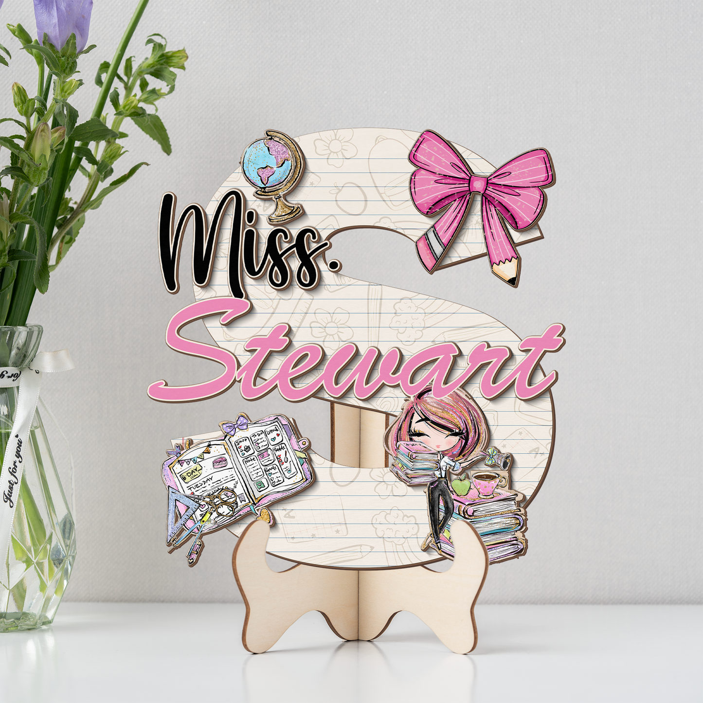 Teacher Letter Sign Letter Miss S
