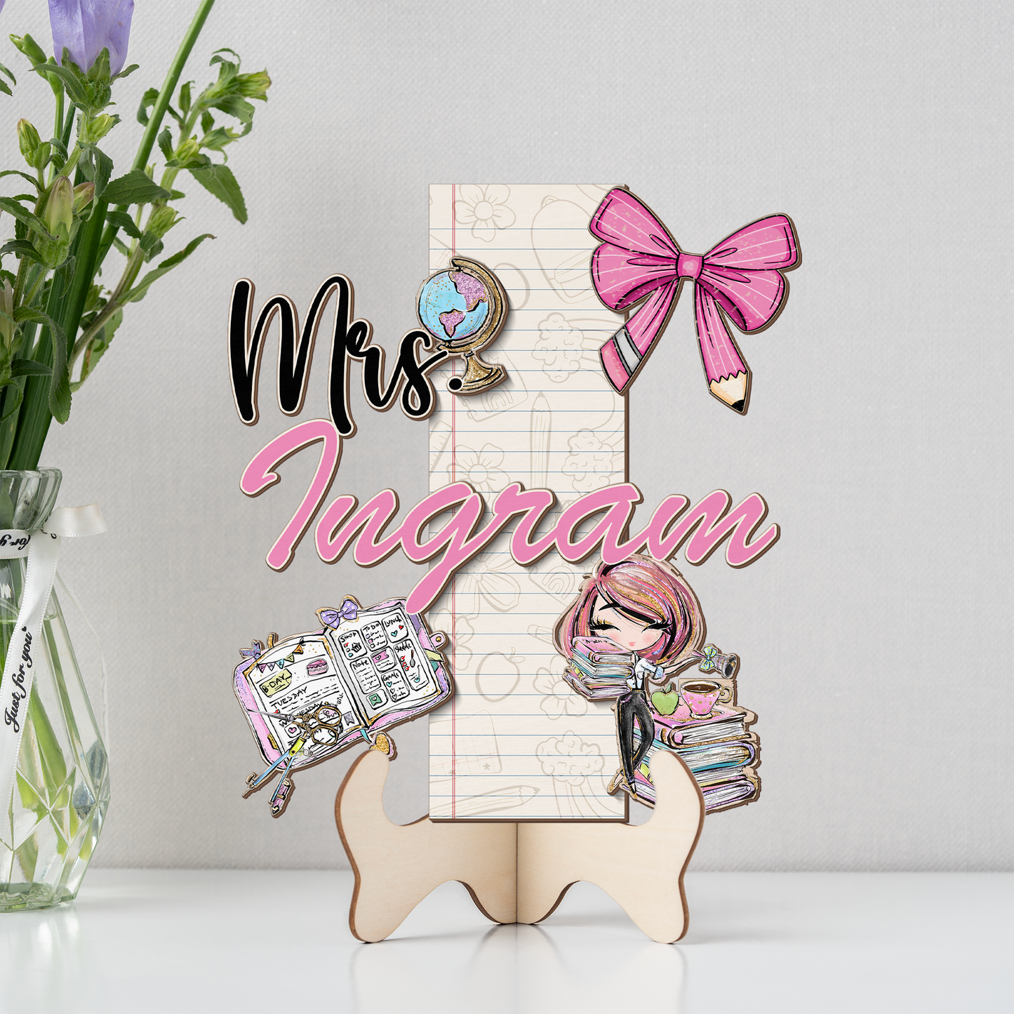 Teacher Letter Sign Letter Mrs I