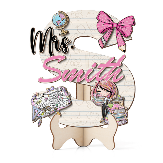 Teacher Letter Sign Letter Mrs S