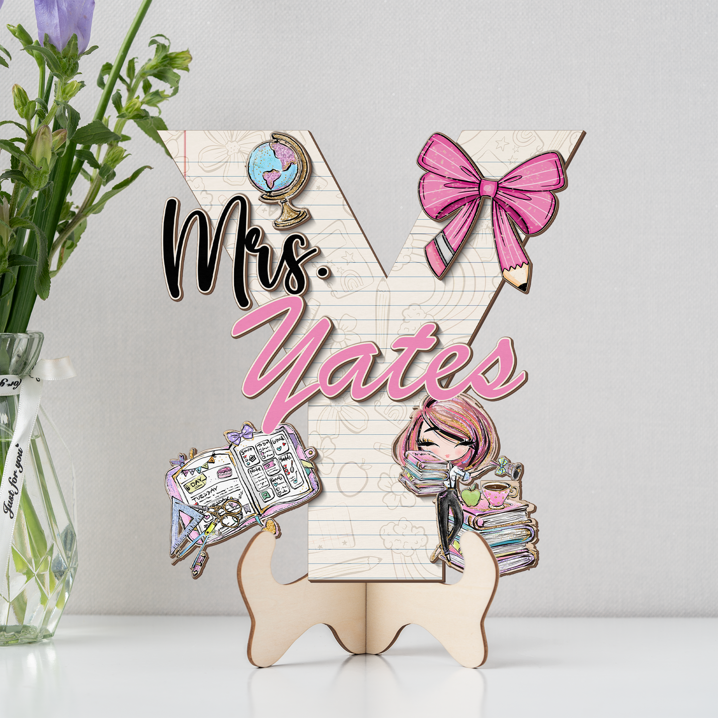 Teacher Letter Sign Letter Mrs Y