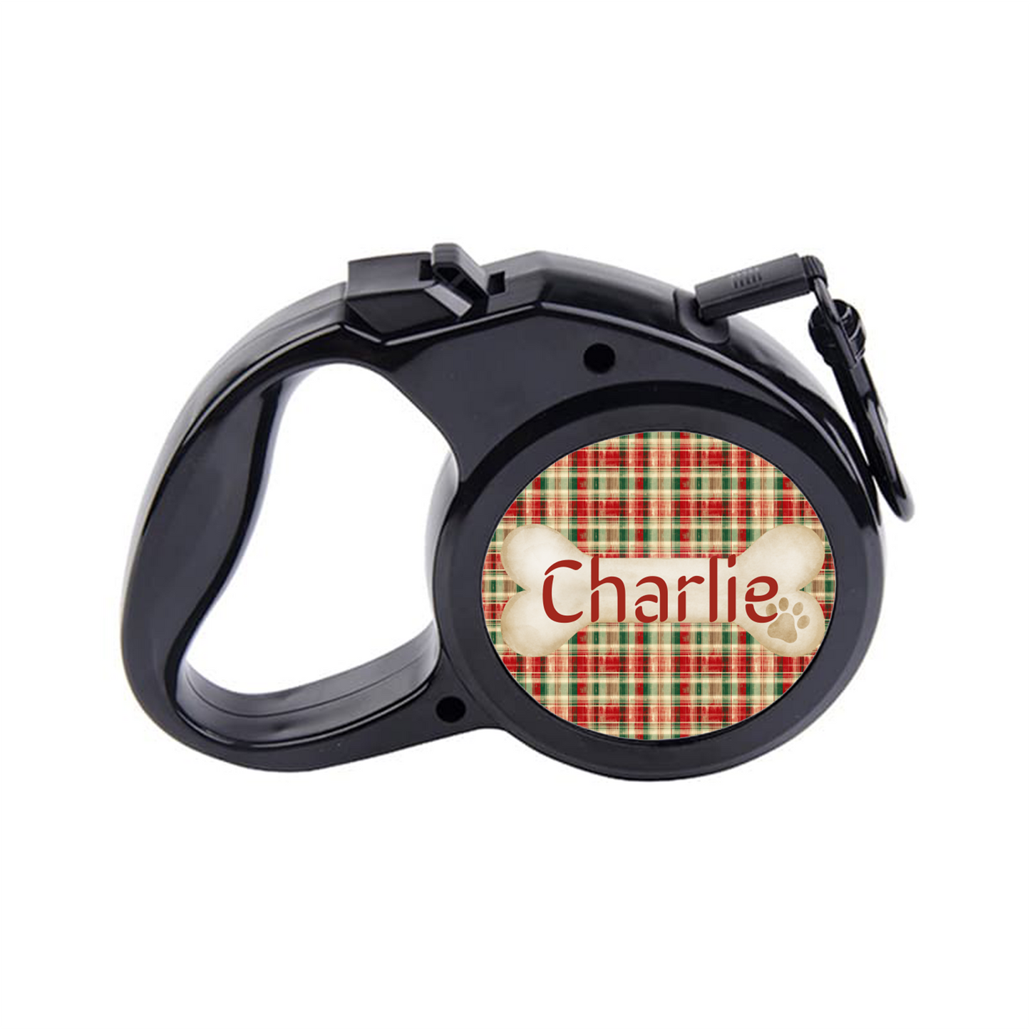 Tartan Collection 8 - Pet Tag Round and Bone Shape, Bandana, Lead, Dinner Bowl, Pet Bed