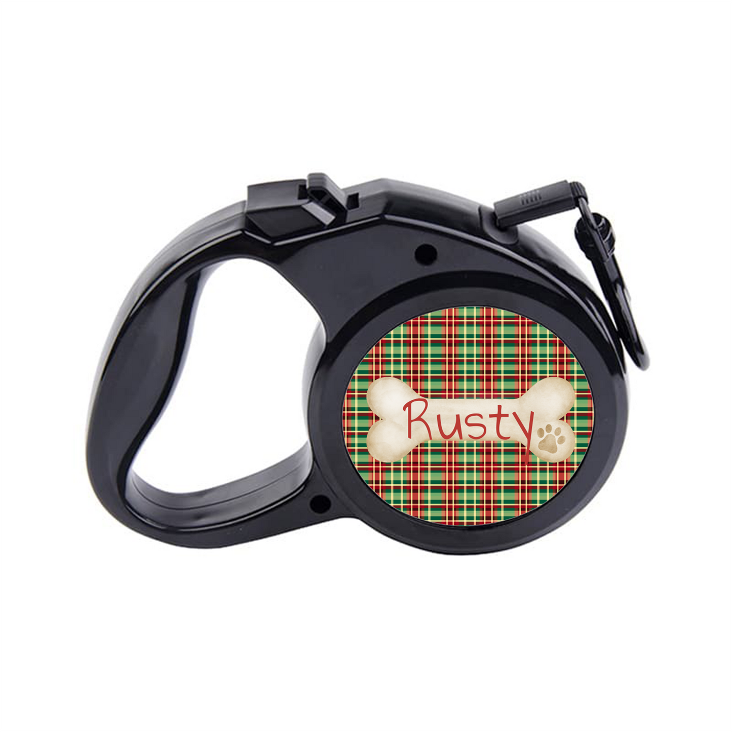 Tartan Collection 14 - Pet Tag Round and Bone Shape, Collar, Bandana, Lead, Dinner Bowl, Pet Bed