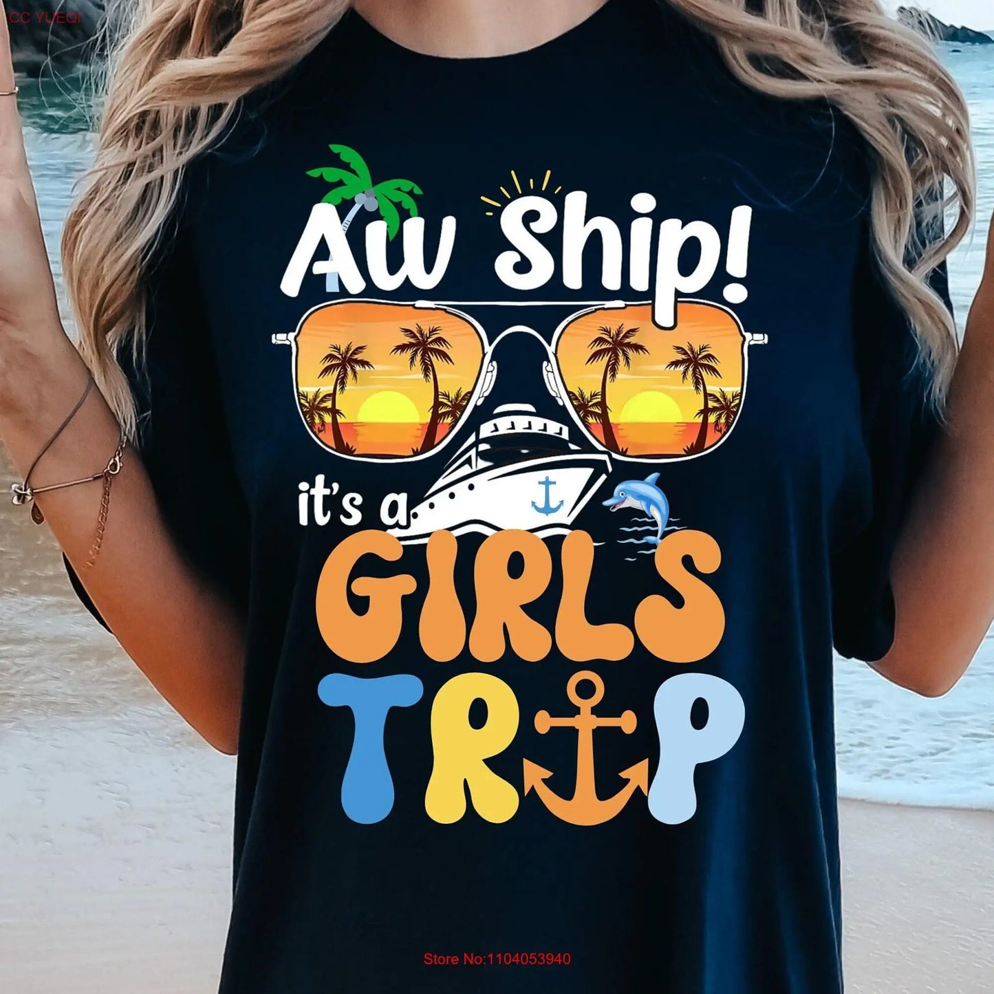 Matching Cruise T Shirt Graduation Birthday Mother Daughter Girl's Trip Vacation Aw Ship it's a Family