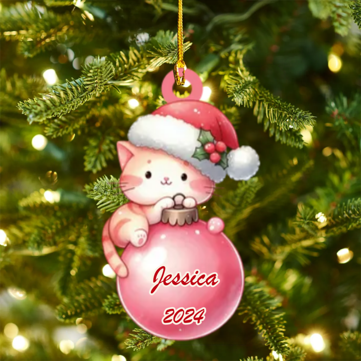 Personalised Animal Bauble Ornaments