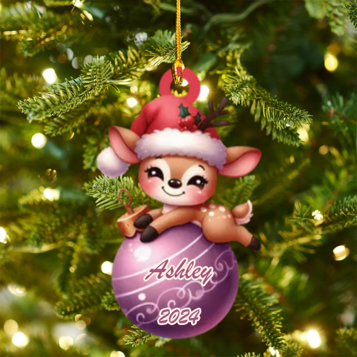 Personalised Animal Bauble Ornaments