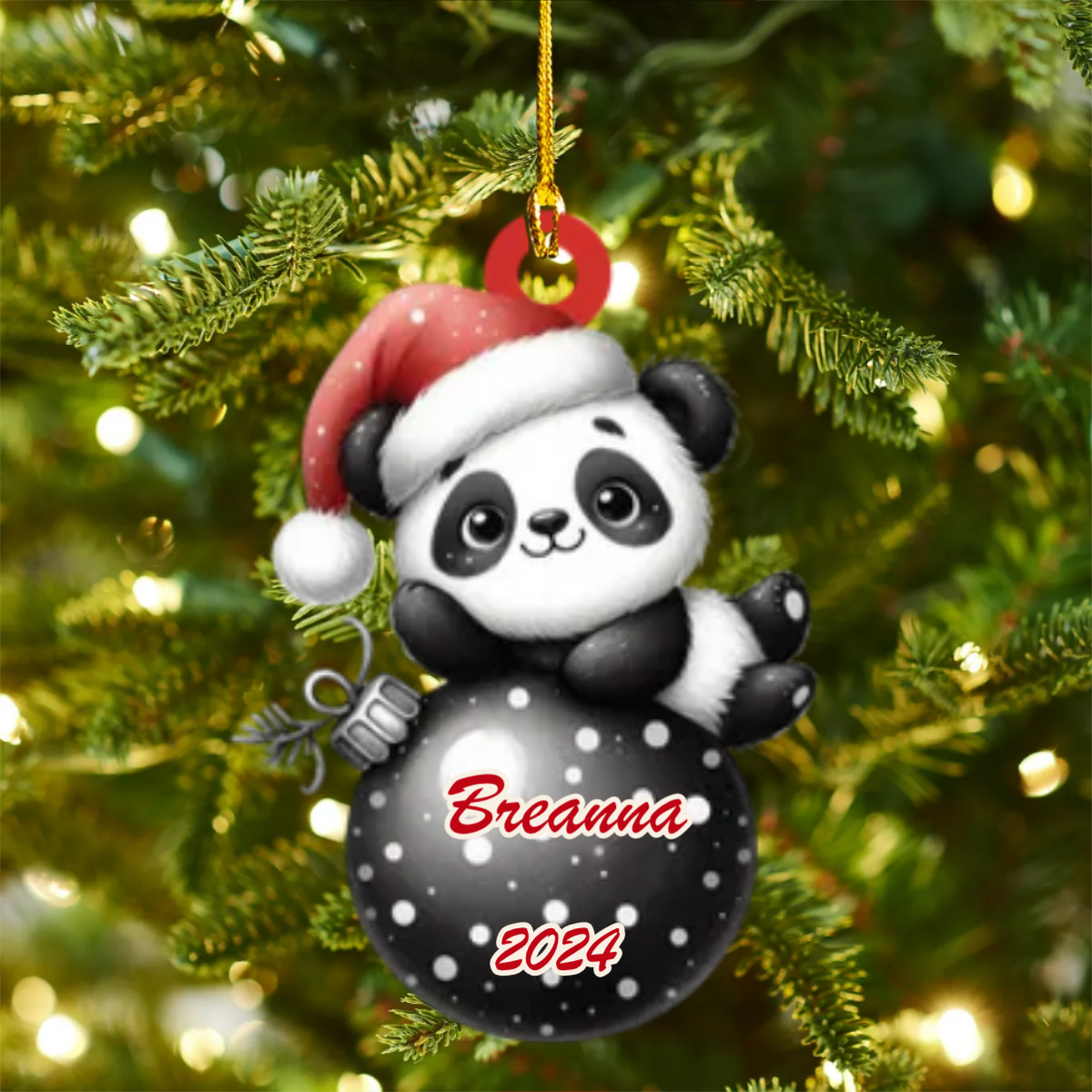 Personalised Animal Bauble Ornaments