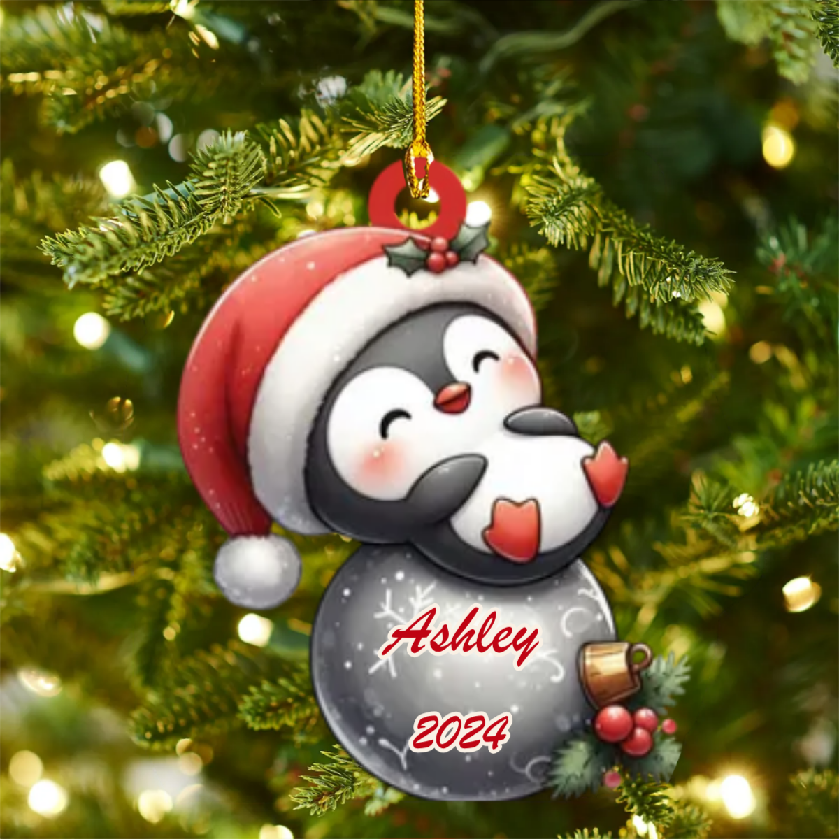 Personalised Animal Bauble Ornaments