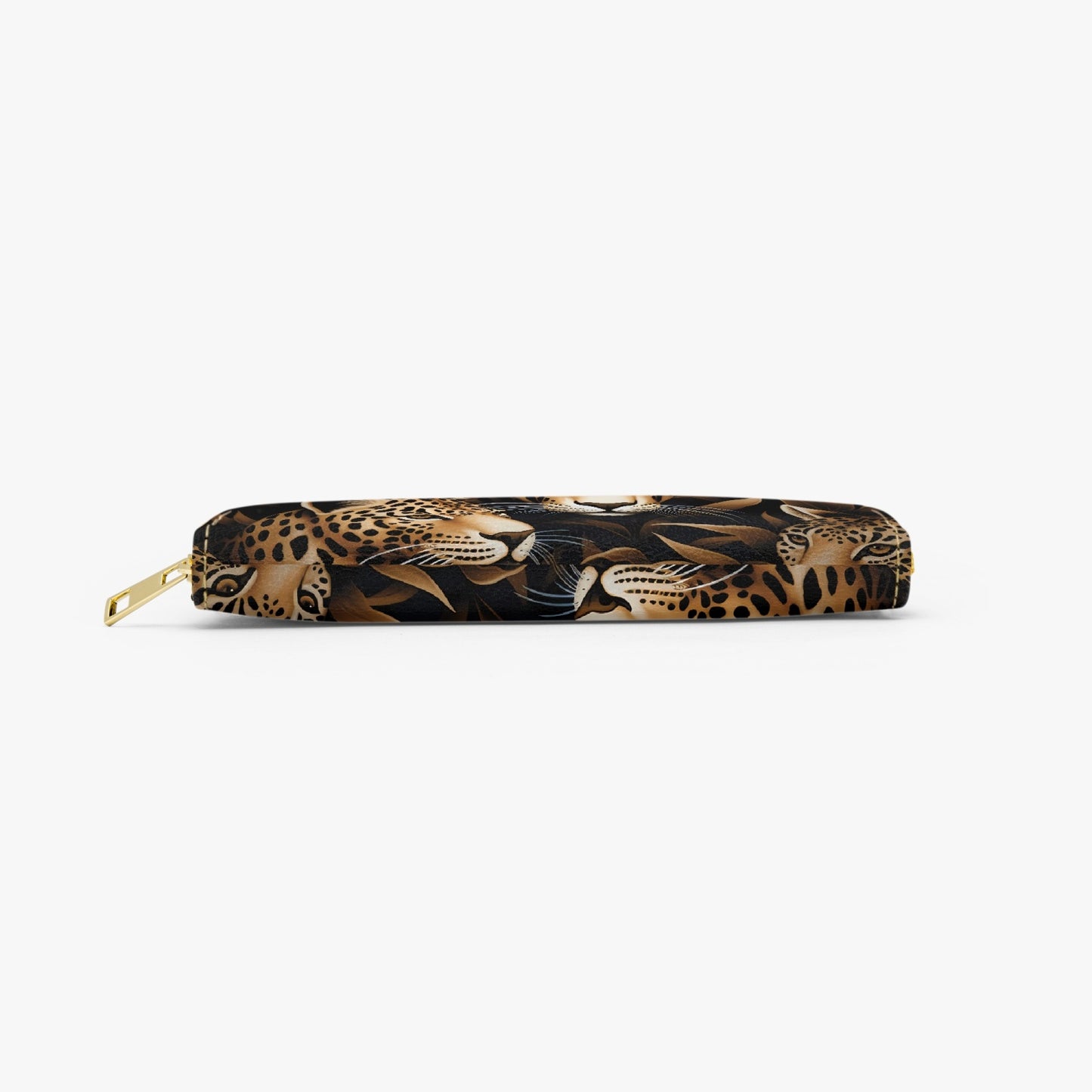 Long Type Zipper Purse - Cheetah