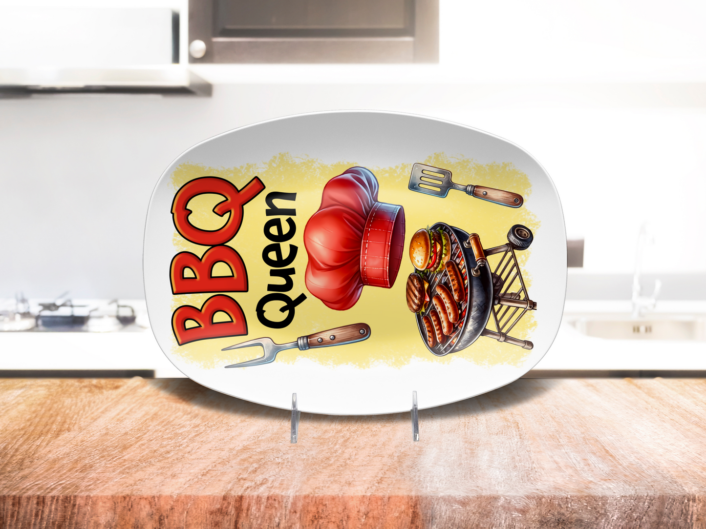 BBQ Queen 10"x14" Platter