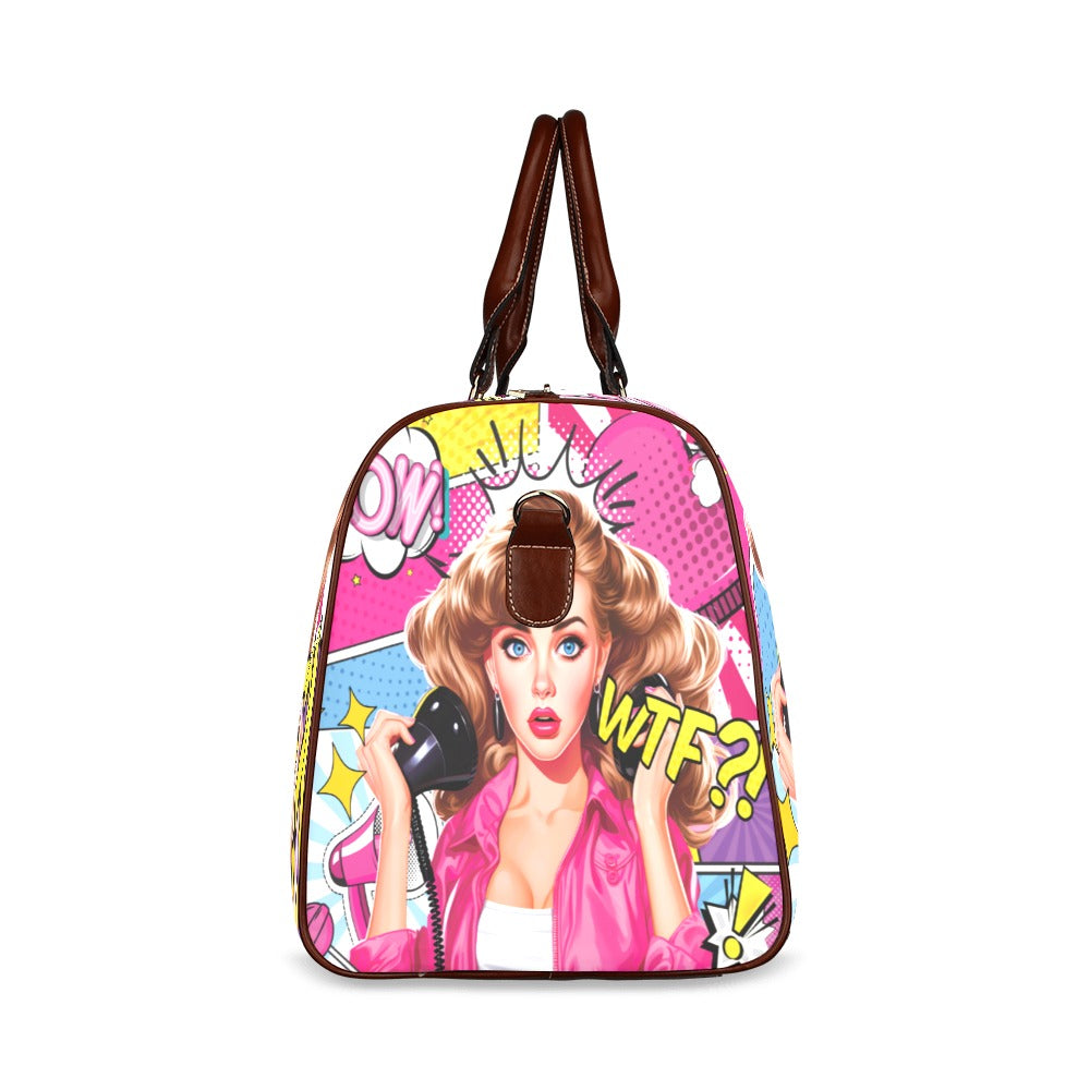 Pop art awd444 Waterproof Travel Bag/Small (Model 1639)