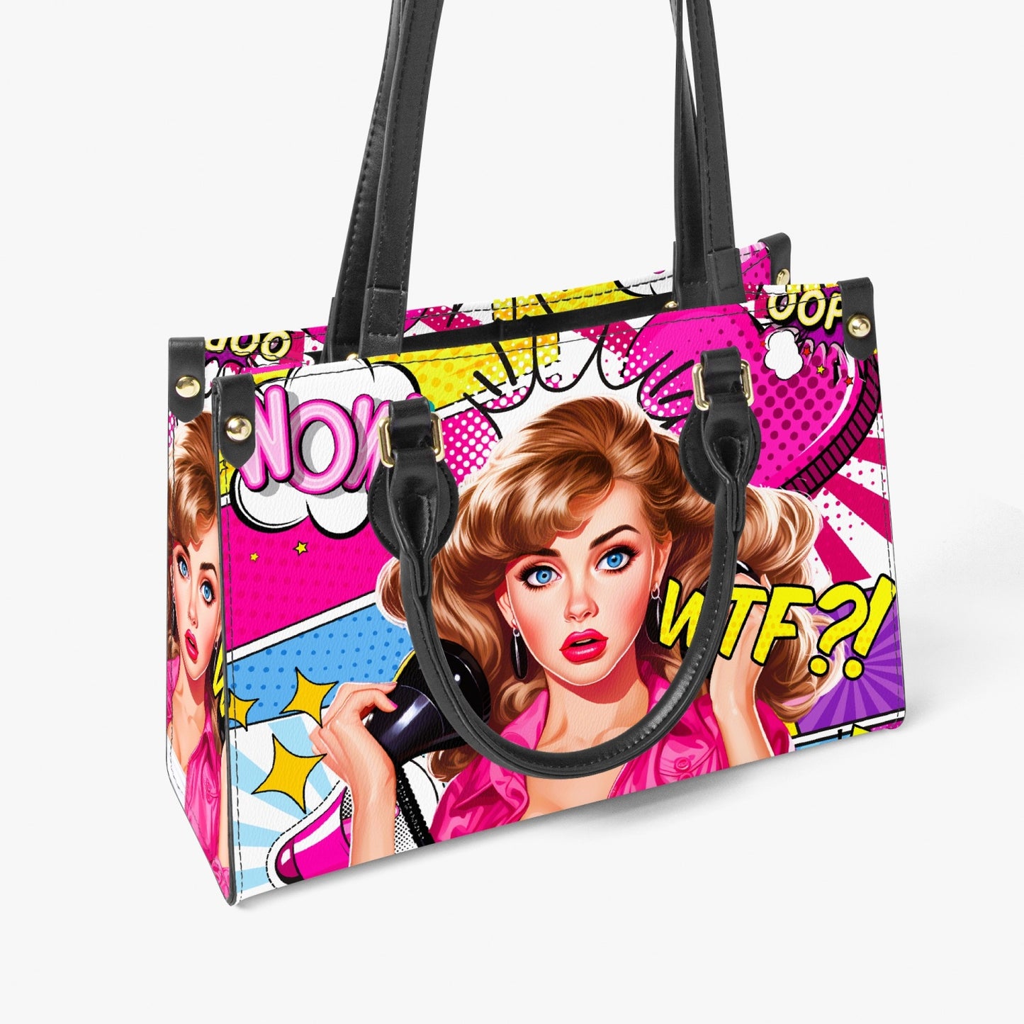 Women's Tote Bag - Long Strap - Pop Art