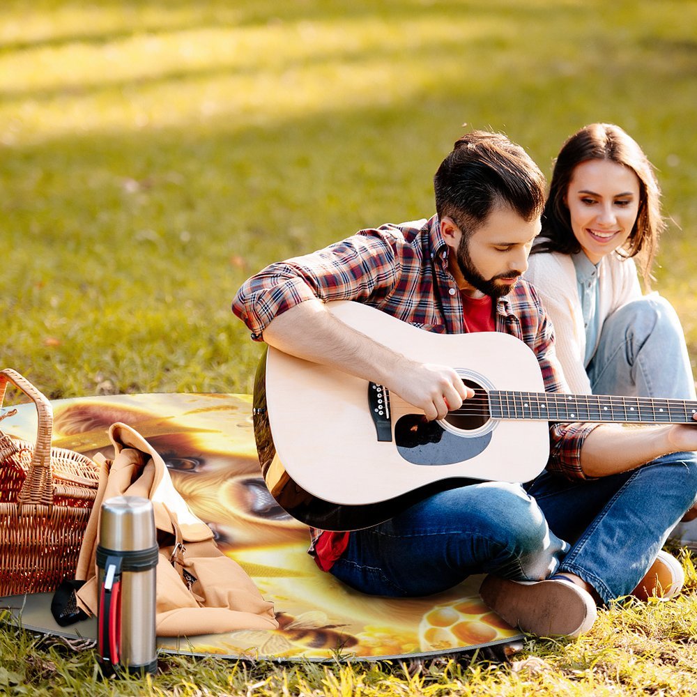 Round Picnic Mat Round outdoor picnic mat