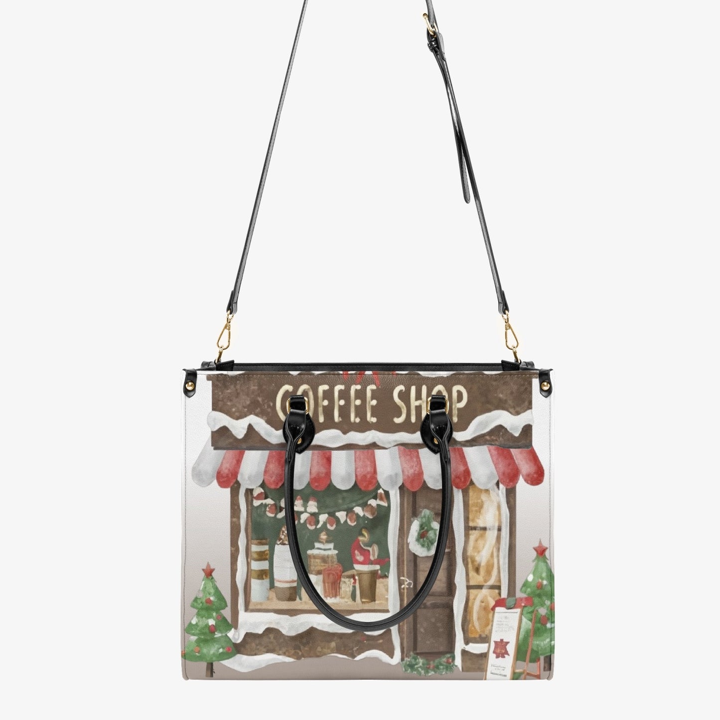 Women's Tote Bag - Magical Christmas - Coffee Shop