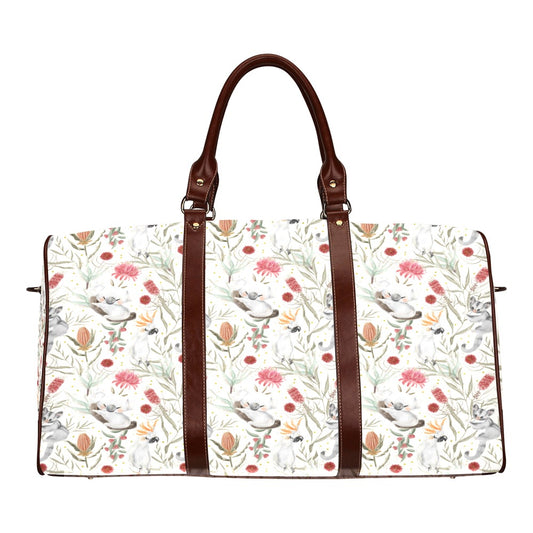 Australian Animals, Koala Cockatoo and Sugar Glider Waterproof Travel Bag/Small (Model 1639)