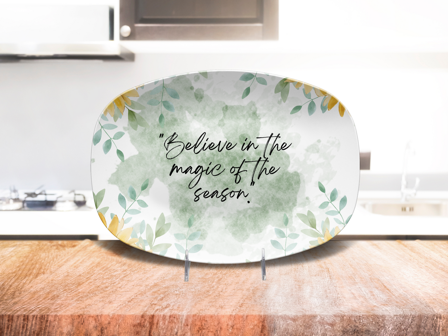 BBQ Platter Believe in the Magic 10"x14" Platter