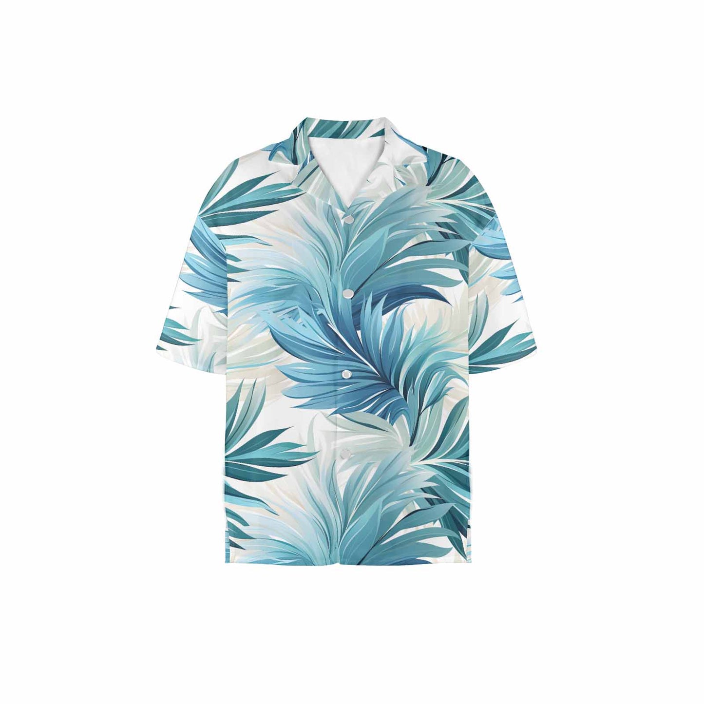 Blue Palms  Women's Hawaiian Shirt