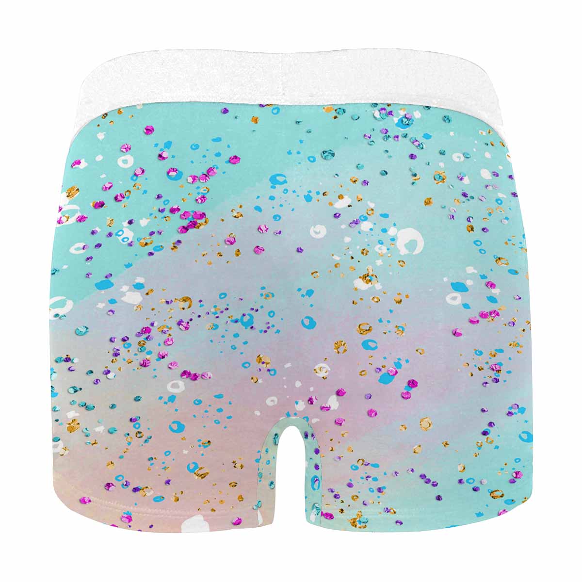 Green Splash Men's All Over Print Boxer Briefs (Made In AUS)