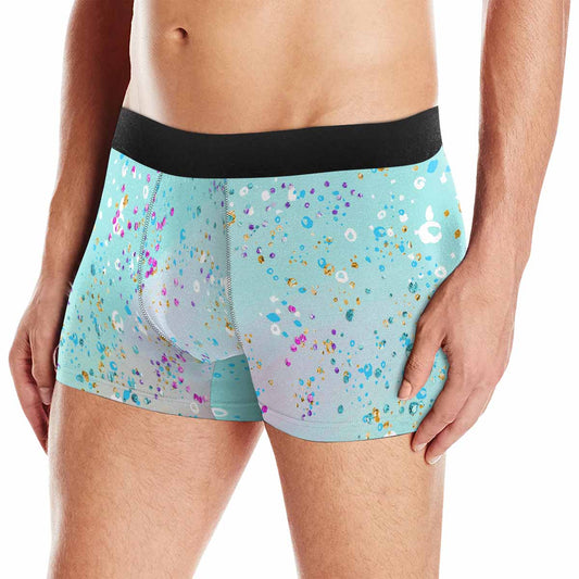 Green Splash@1.25x  AUS Men&#039;s All Over Print Boxer Briefs ( L10) (Made In AUS)