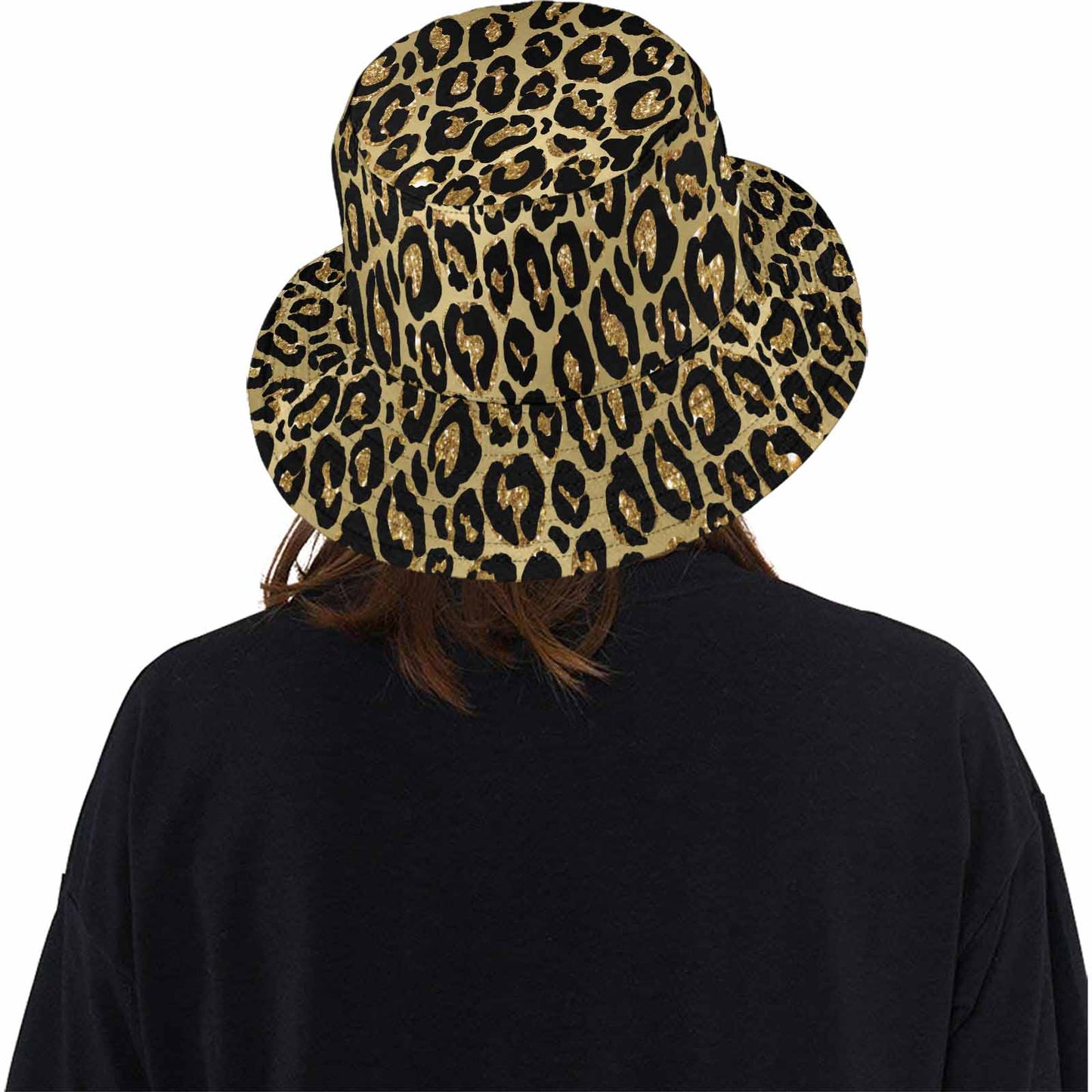 Animal print 4  Unisex Summer Single-Layer Bucket Hat