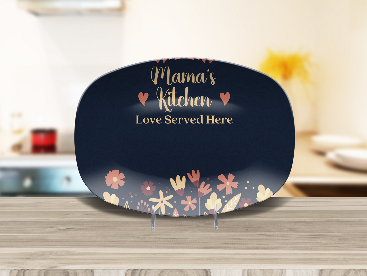 BBQ Platter Mama's Kitchen 10"x14" Platter