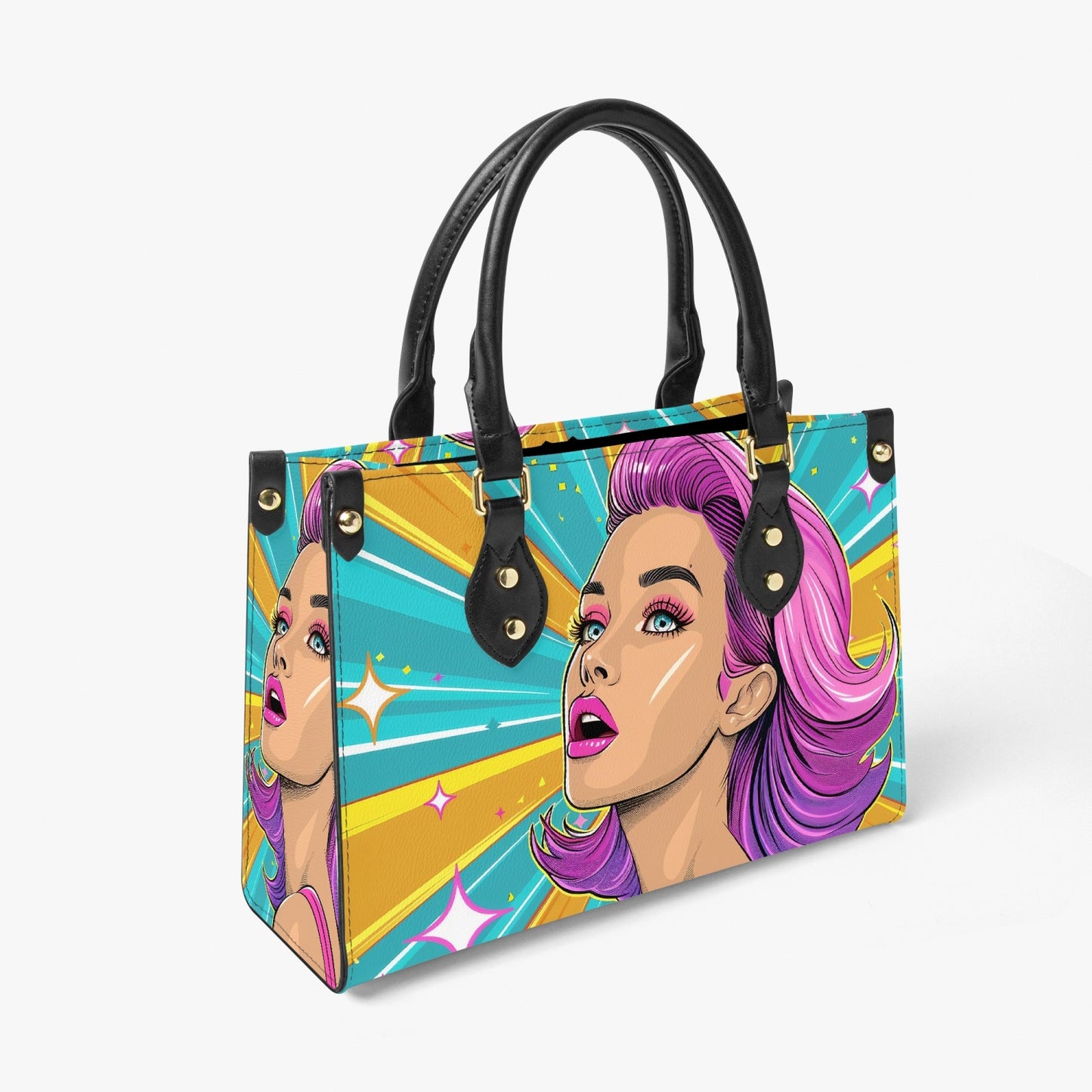 Women's Tote Bag - Long Strap - Pop Art