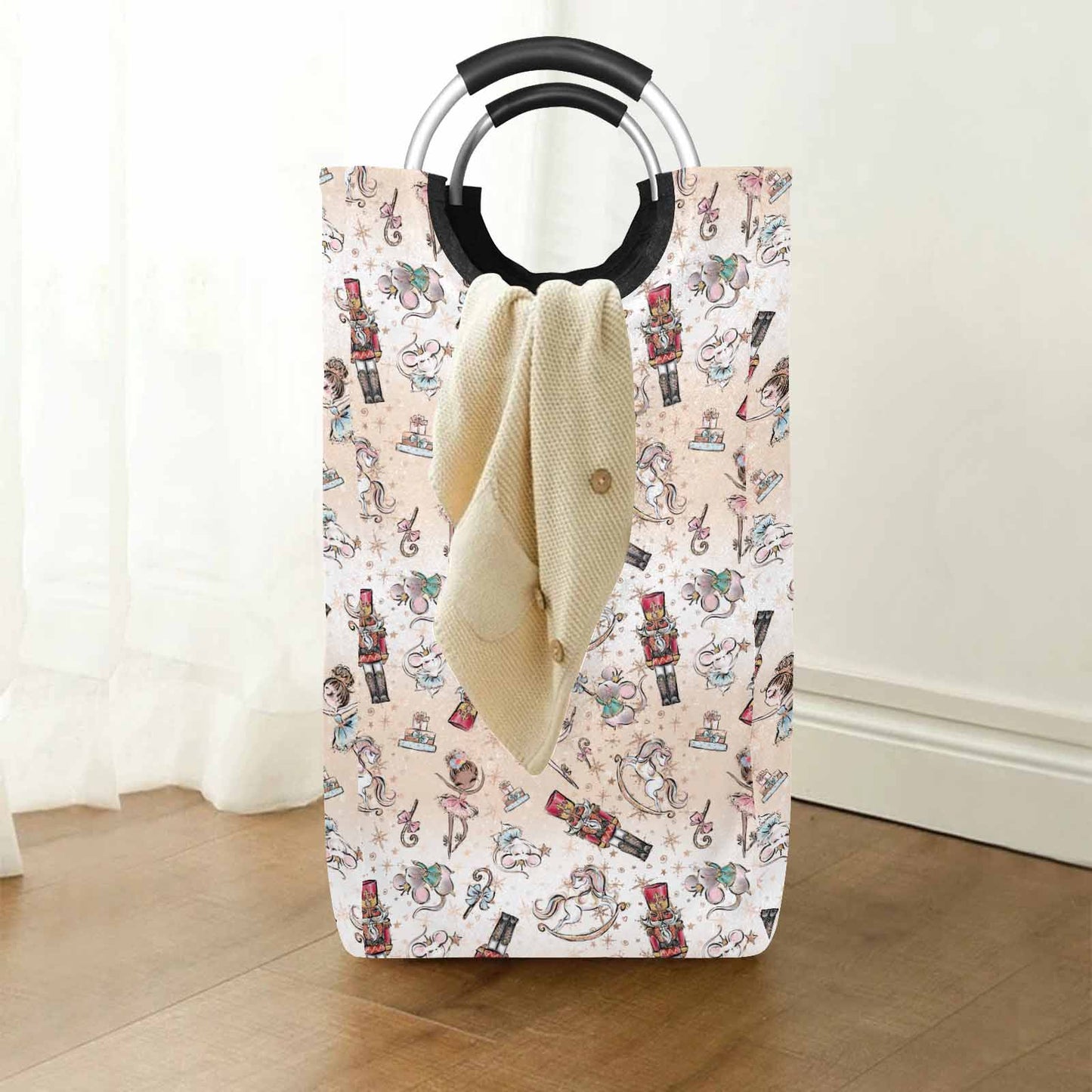 Nutcracker 50  Square Laundry Basket
