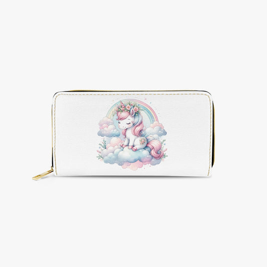 Long Type Zipper Purse - Unicorn