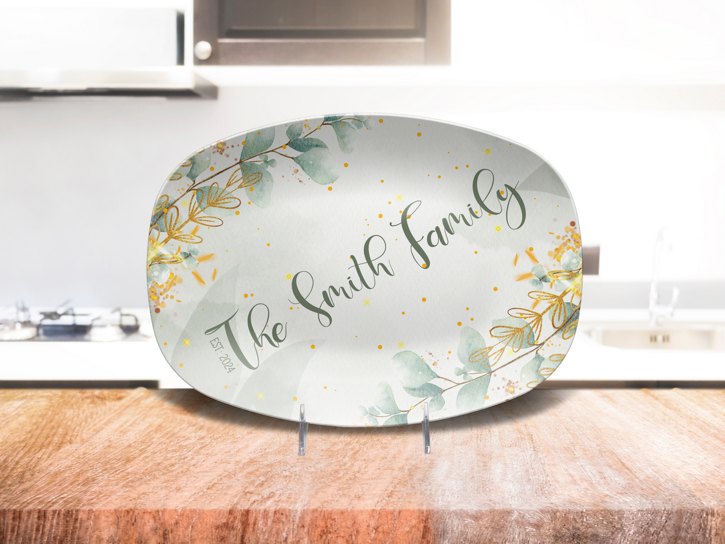 Personalised Name Plate, Personalised Platter, 10"x14" Platter