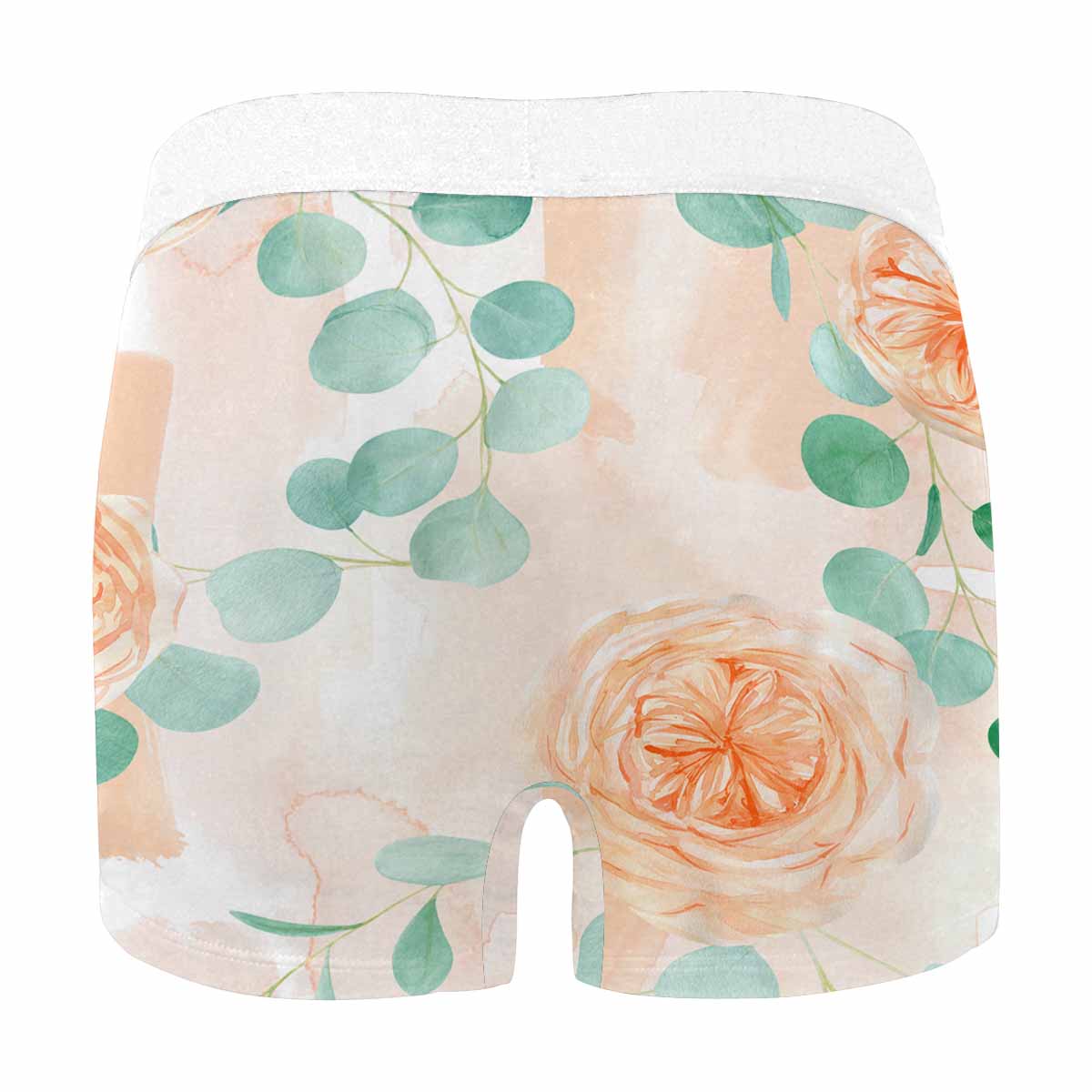 Roses and Eucalyptus Men's All Over Print Boxer Briefs (Made In AUS)