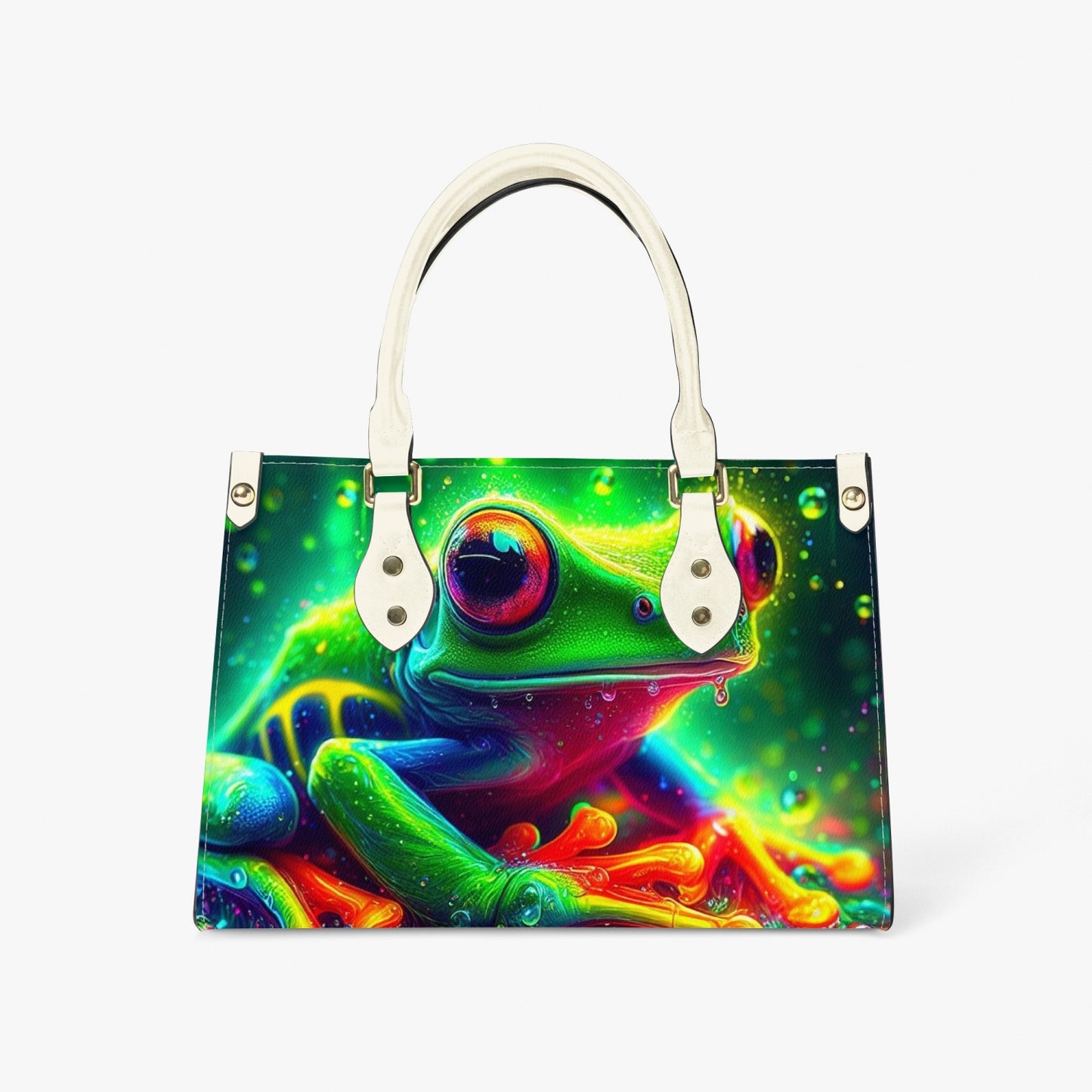 Women's Tote Bag - Long Strap - Frog