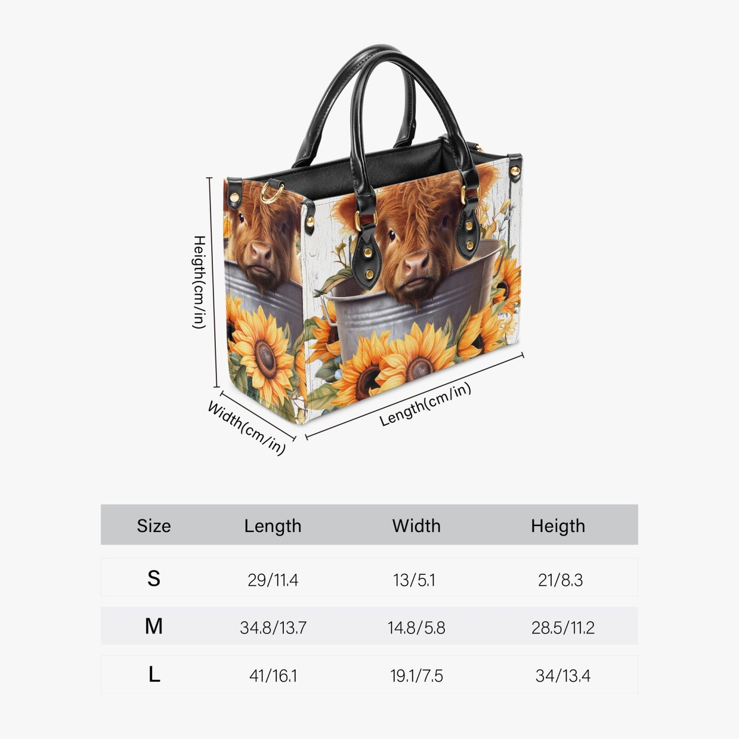 Women's Tote Bag - Highland Cow