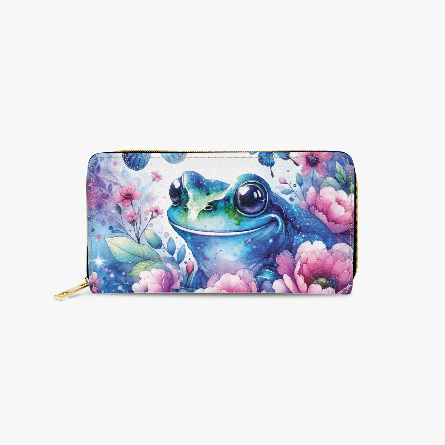 Long Type Zipper Purse - Frog