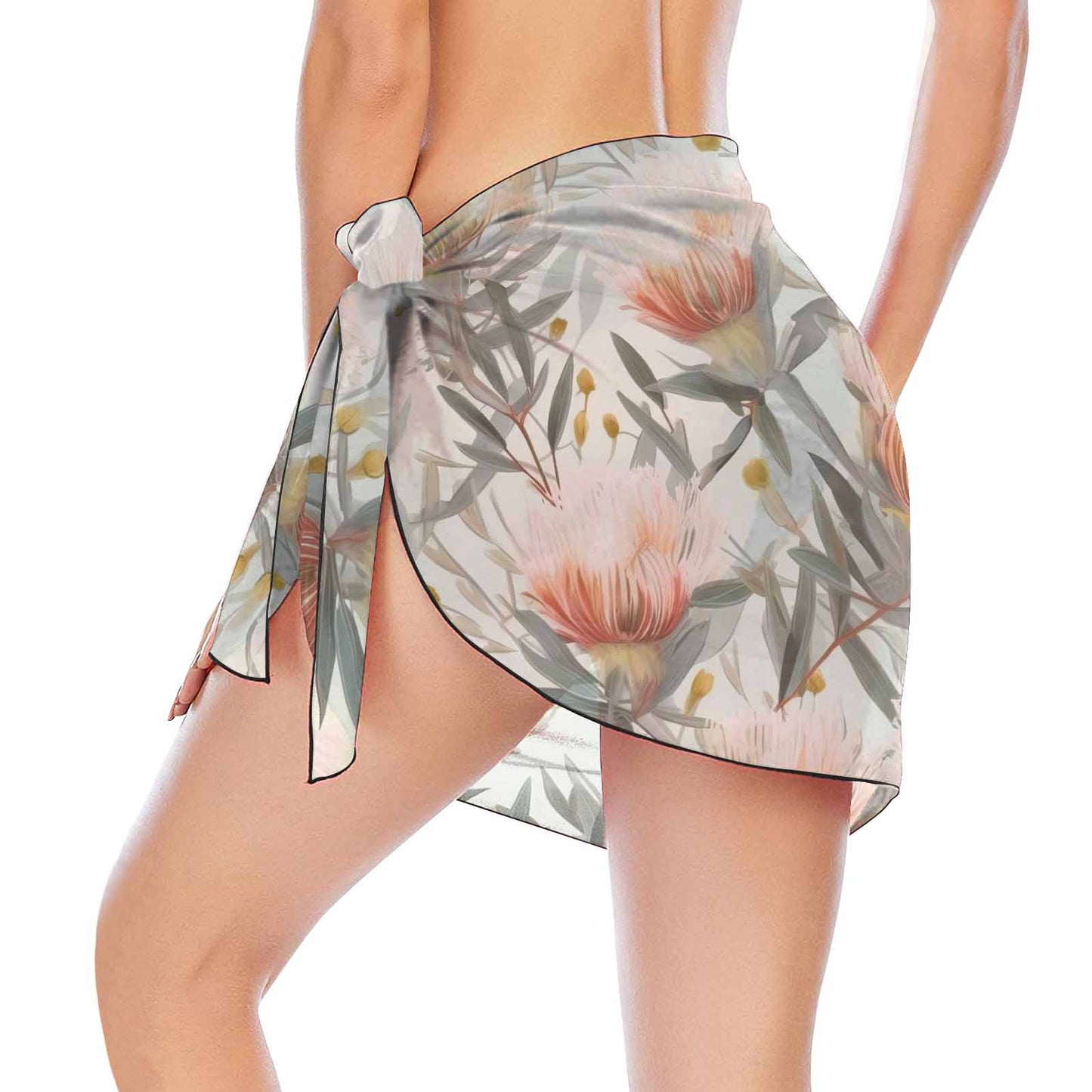 Australian Floral6  Women&#039;s Beach Sarong Wrap