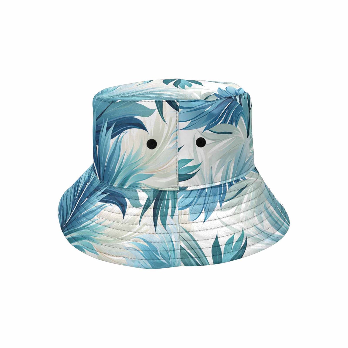 Blue Palms  Unisex Summer Single-Layer Bucket Hat