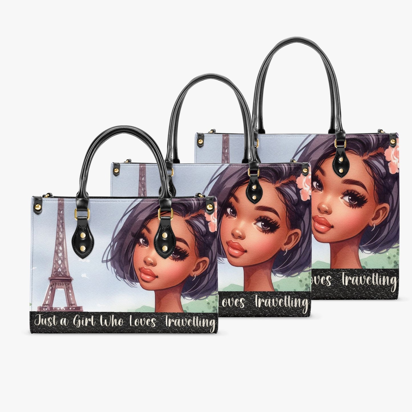 Women's Tote Bag - Just a Girl Who Loves Travelling