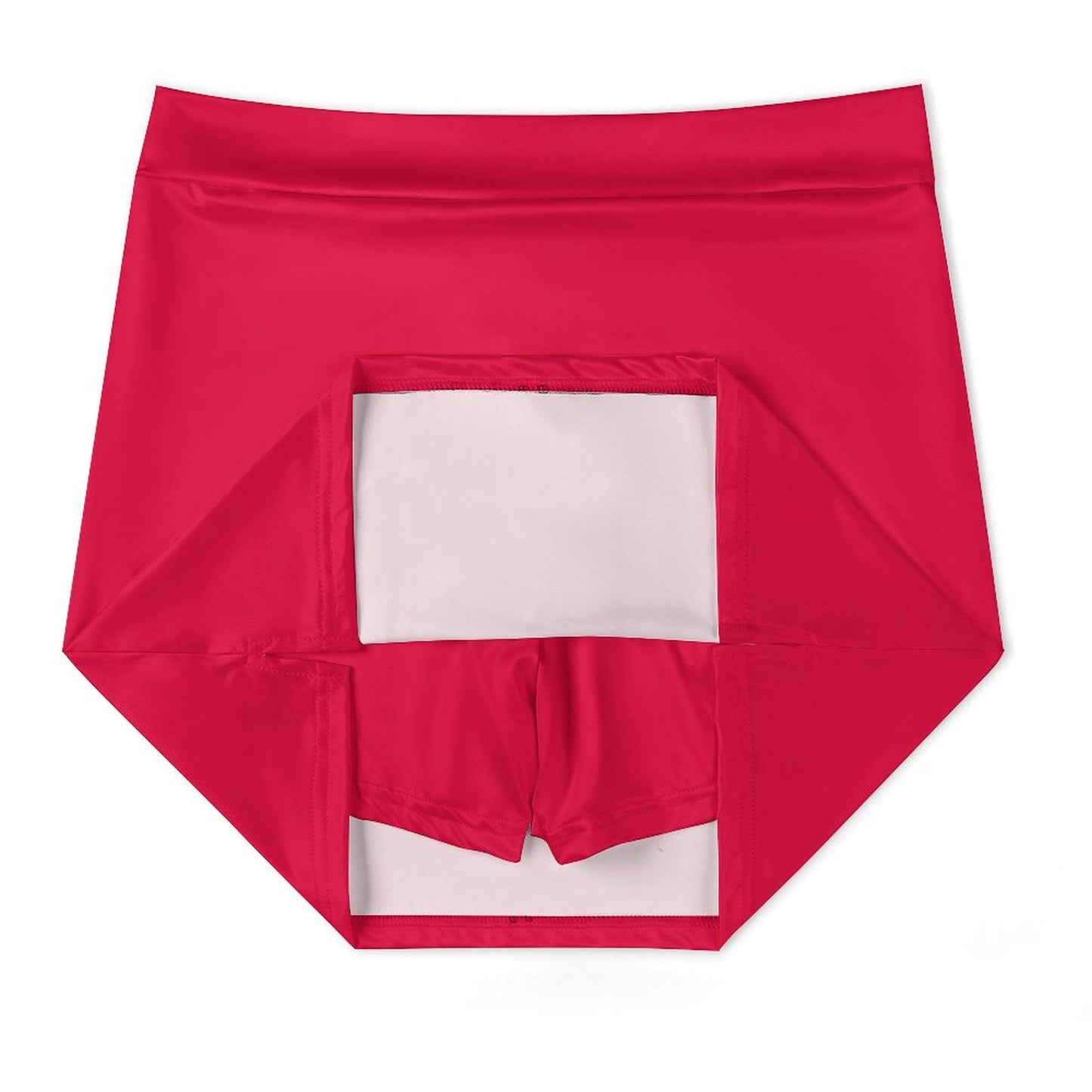 A-Line Skirt with Pocket Light proof trouser skirt Red Ribbon